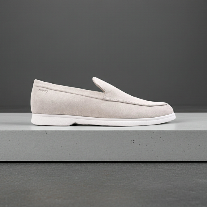 ACE LOAFER bézs Suede