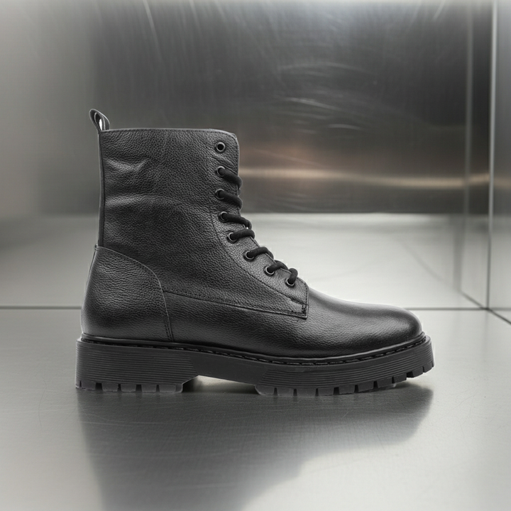 London lace boot fekete