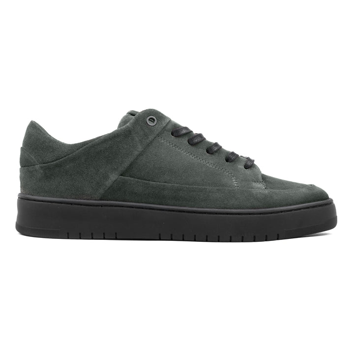 BENNET P4 LOW Army zöld Suede sneaker