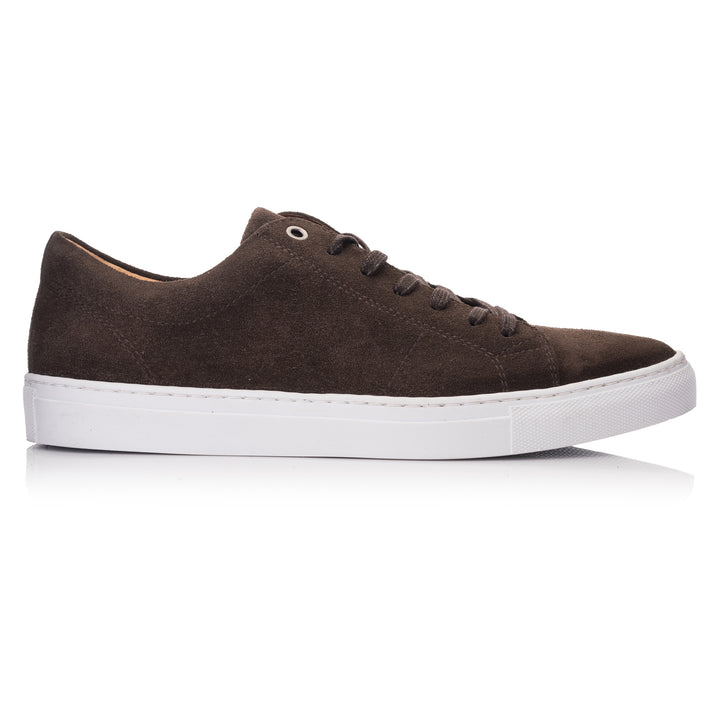 VELO ECO Dk.brown Suede bőr sneaker
