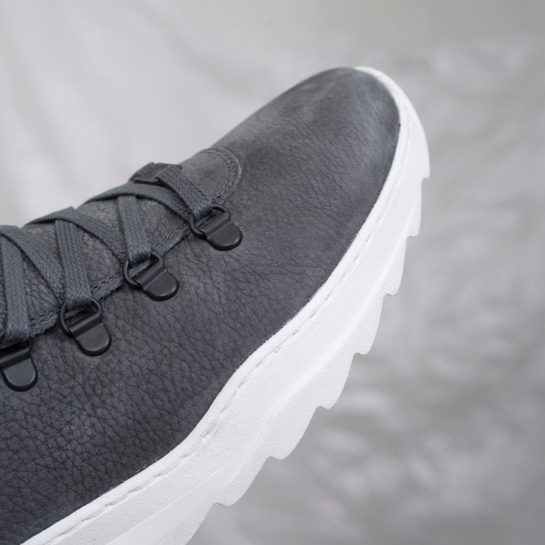 VIITOR ALPINA HIKING MID Antracit színű bőr nubuk