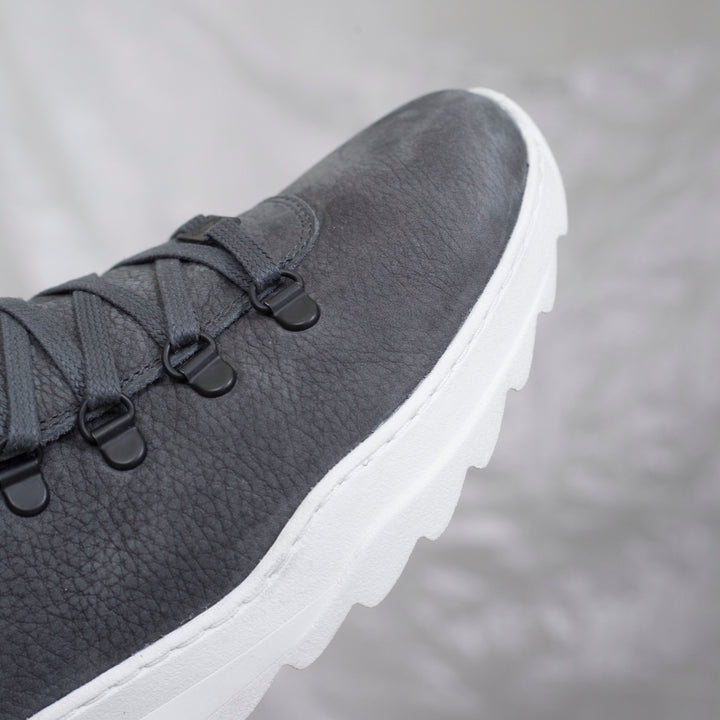 VIITOR ALPINA HIKING MID Antracit színű bőr nubuk