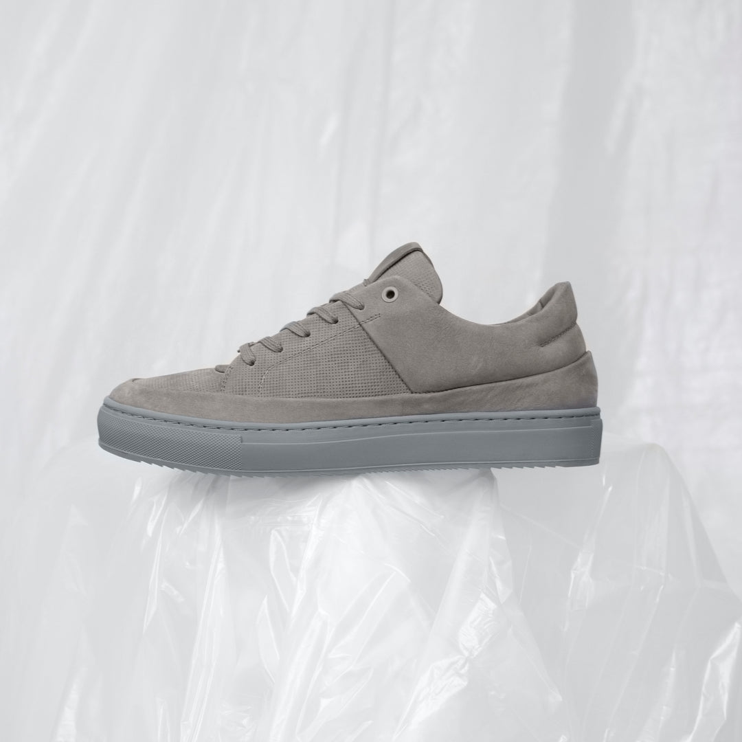 SORREN P3 LOW füstszürke Embossed sneaker