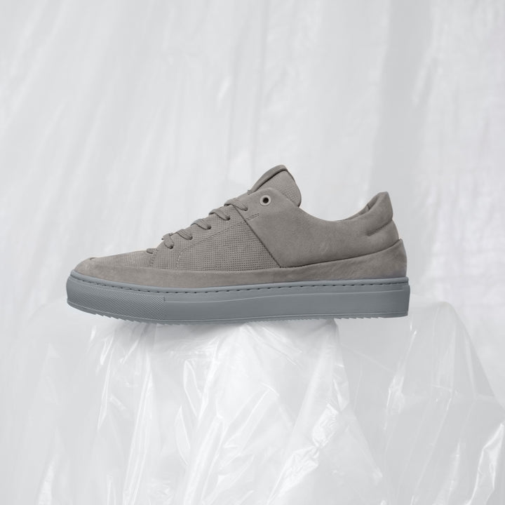 SORREN P3 LOW füstszürke Embossed sneaker