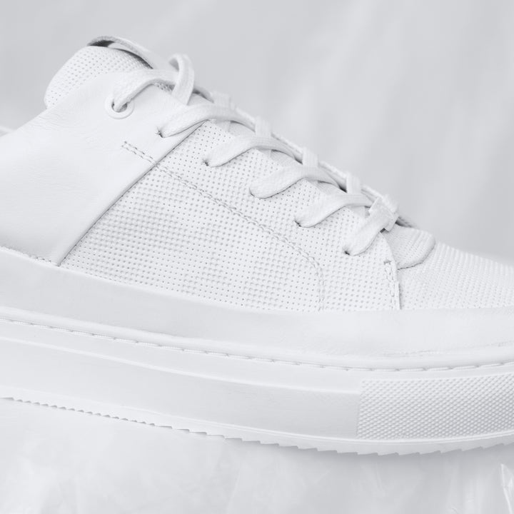 SORREN P3 LOW fehér Embossed sneaker