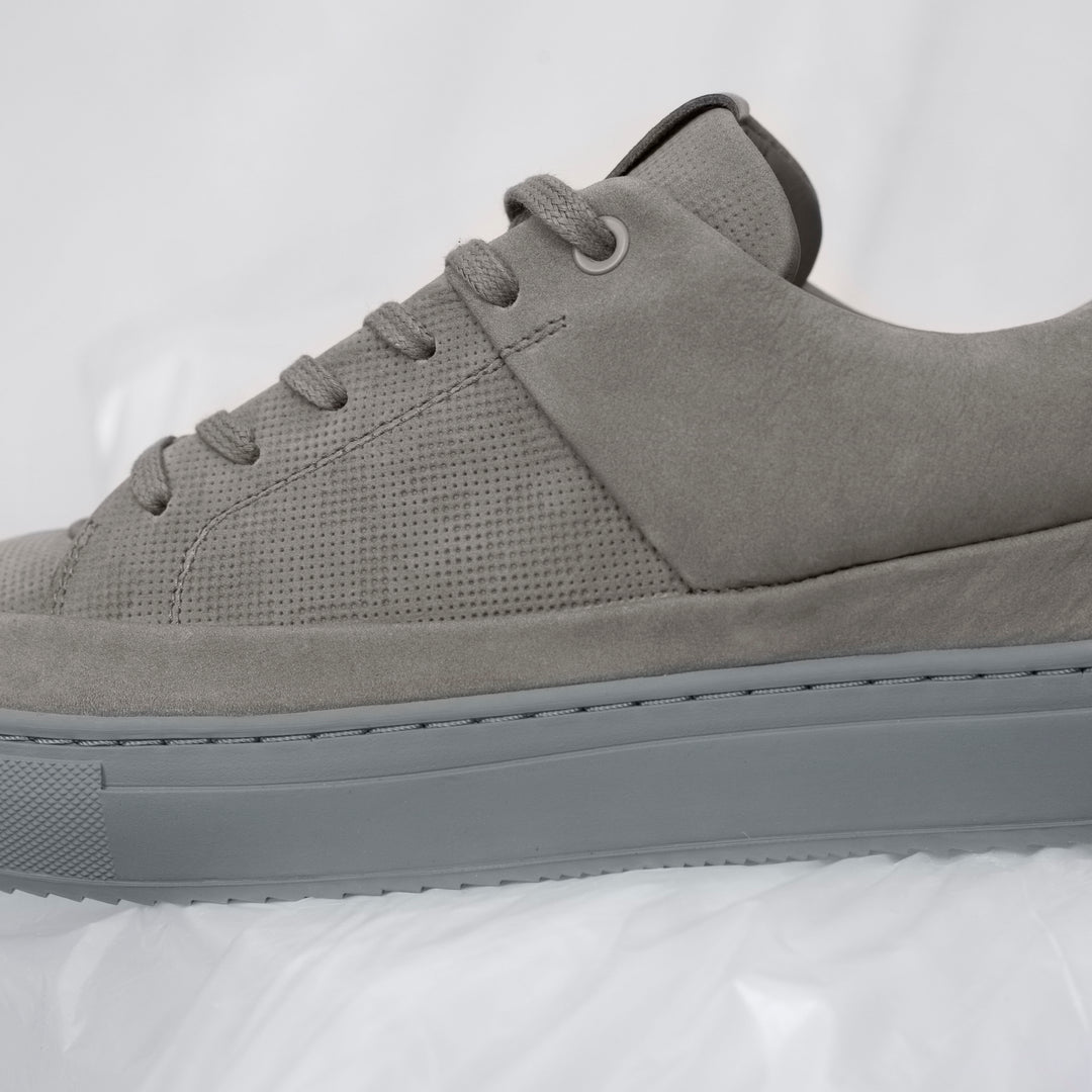 SORREN P3 LOW füstszürke Embossed sneaker