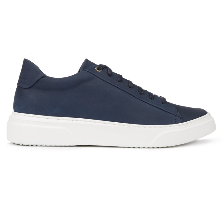 HINSON Sneaker Bleumarin | Kea Base Low Navy Nubuck - s
