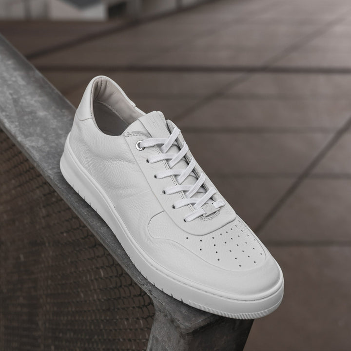 BENNET SONDER LOW fehér LM mart bőr sneaker
