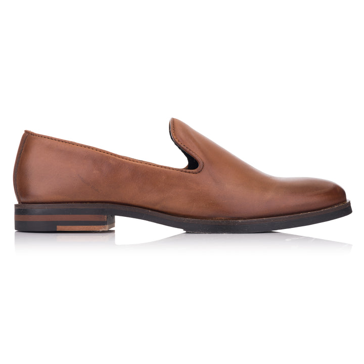 LIDIA LOAFER PLAIN Bruciatto bőr
