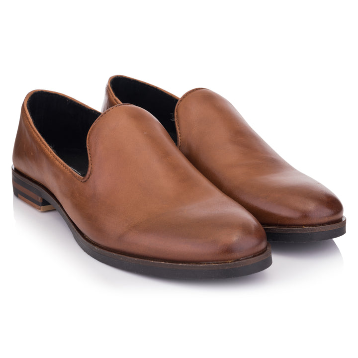 LIDIA LOAFER PLAIN Bruciatto bőr