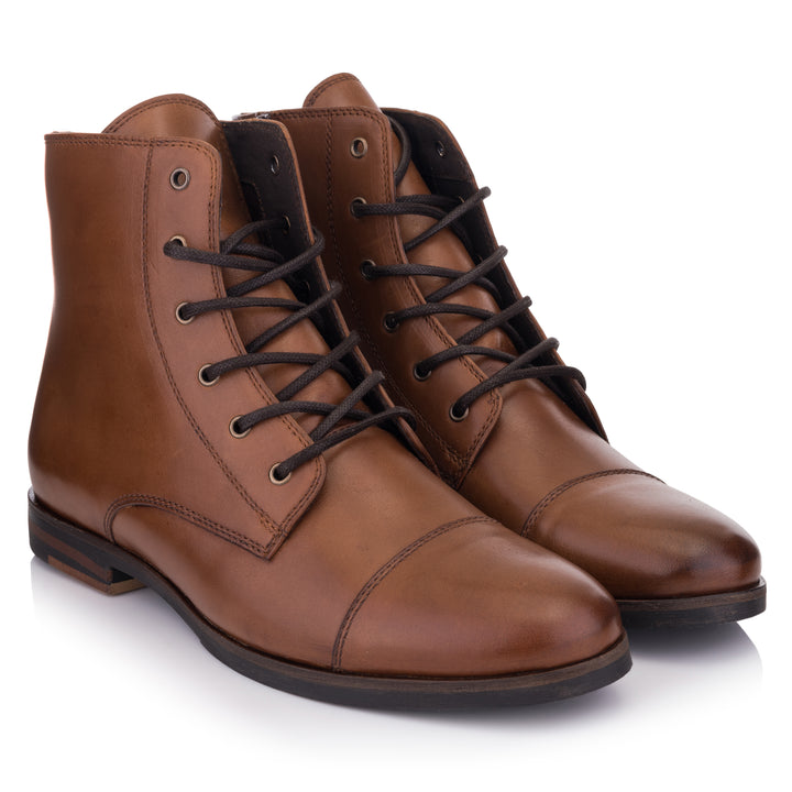 LIDIA BOOT Bruciatto sima bőr csizma