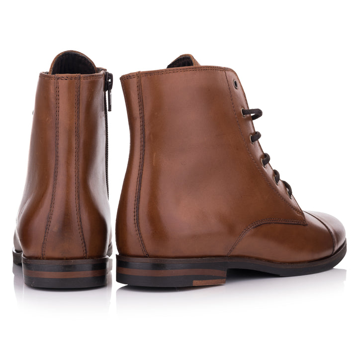 LIDIA BOOT Bruciatto sima bőr csizma
