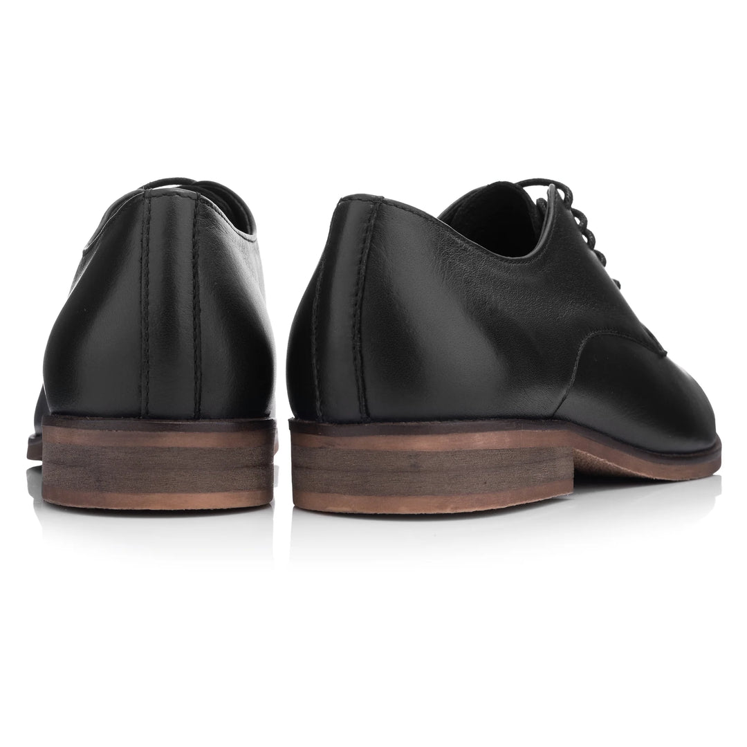 DAISA SHOE fekete mart bőr sneaker