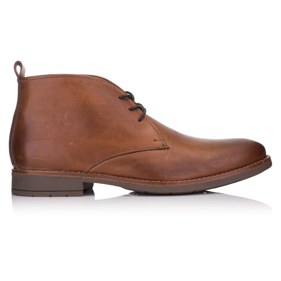 OMNIO Ghete Maro | Batavia Chukka 2 Bruciatto Leather Waxy-S