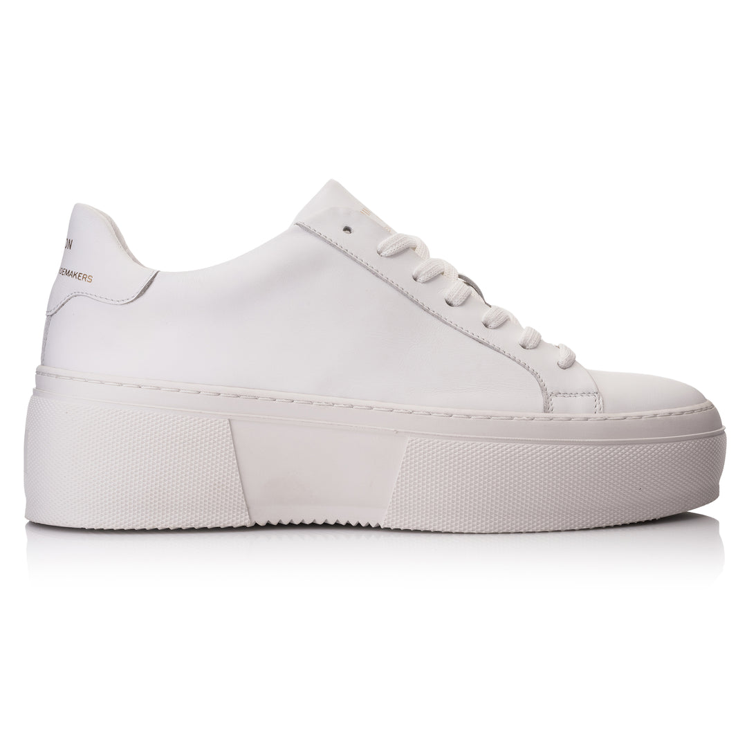 HINSON Sneaker Alb | Ava Edge Low White-S