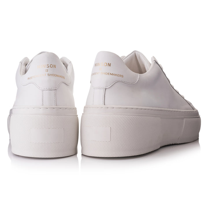 HINSON Sneaker Alb | Ava Edge Low White-B