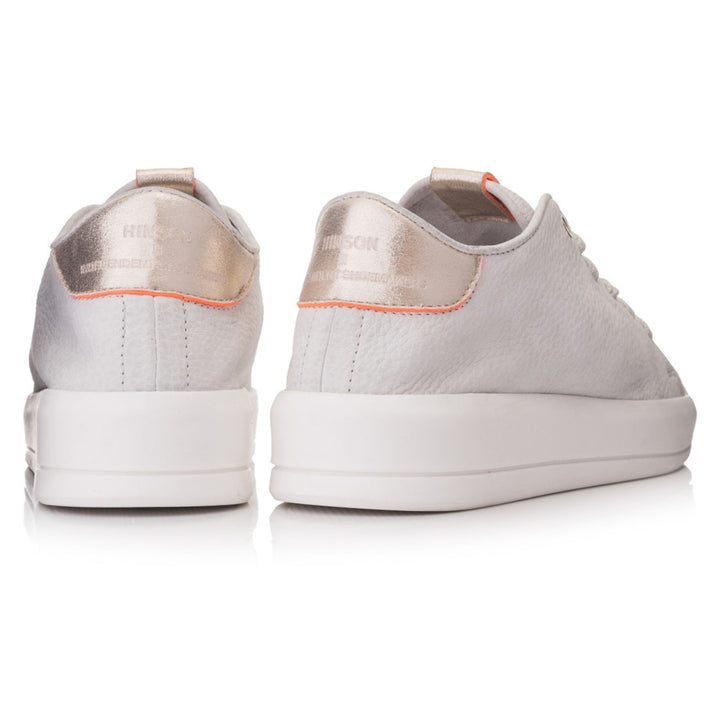 HINSON Sneaker Alb | Jenner Essential White - Nubuck - b