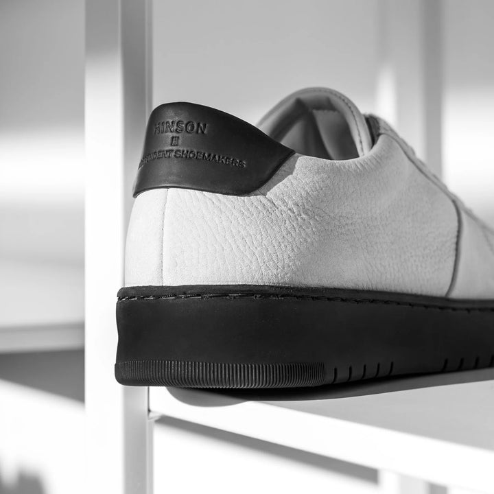 BENNET SONDER EIGHT fehér bőr nubuk sneaker