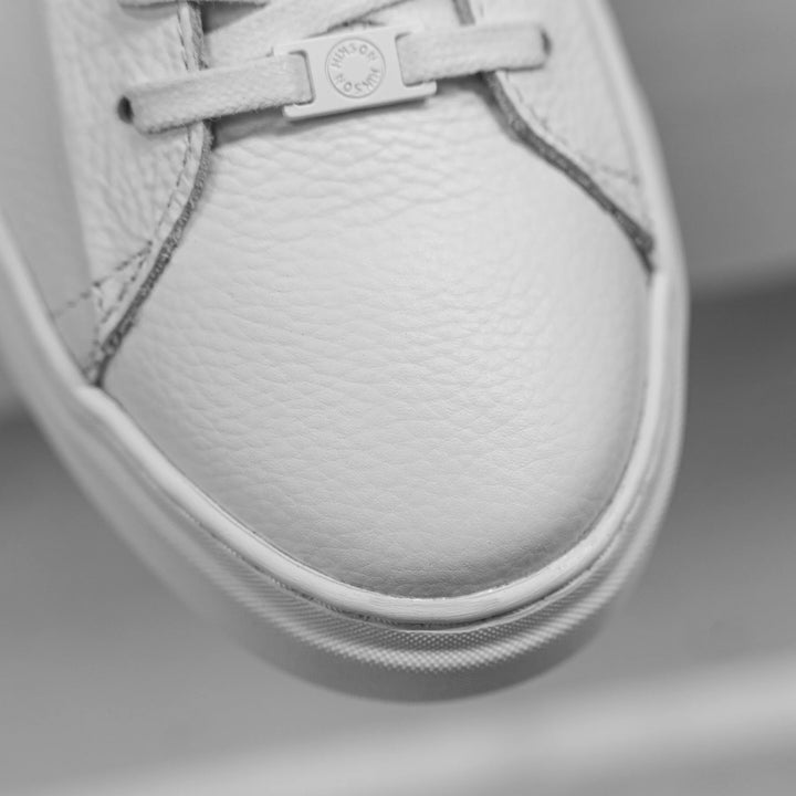 KEA BASE LOW fehér Floater bőr sneaker