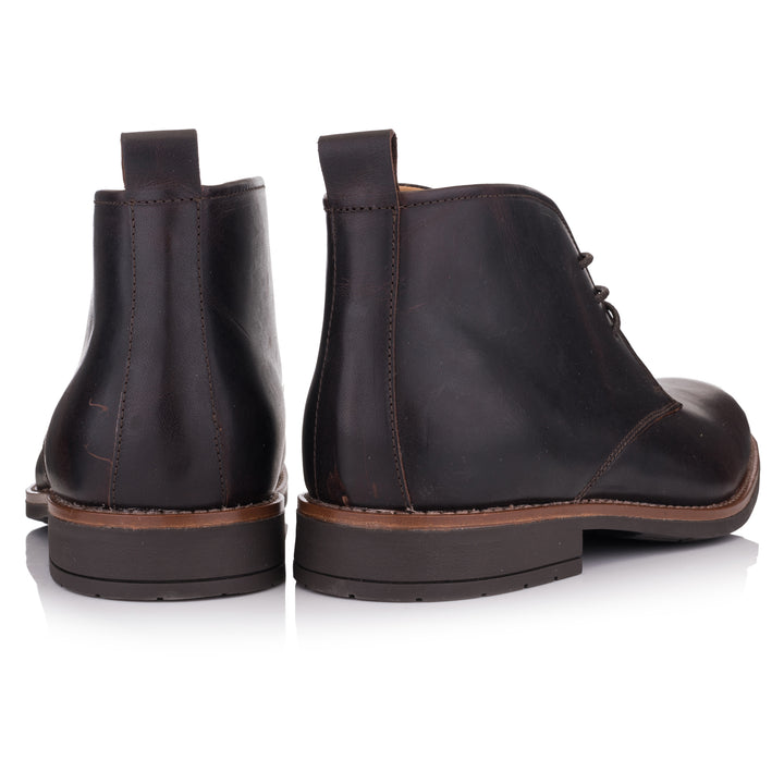 OMNIO Ghete Maro | Batavia Chukka 2 Brown Leather Plain-B