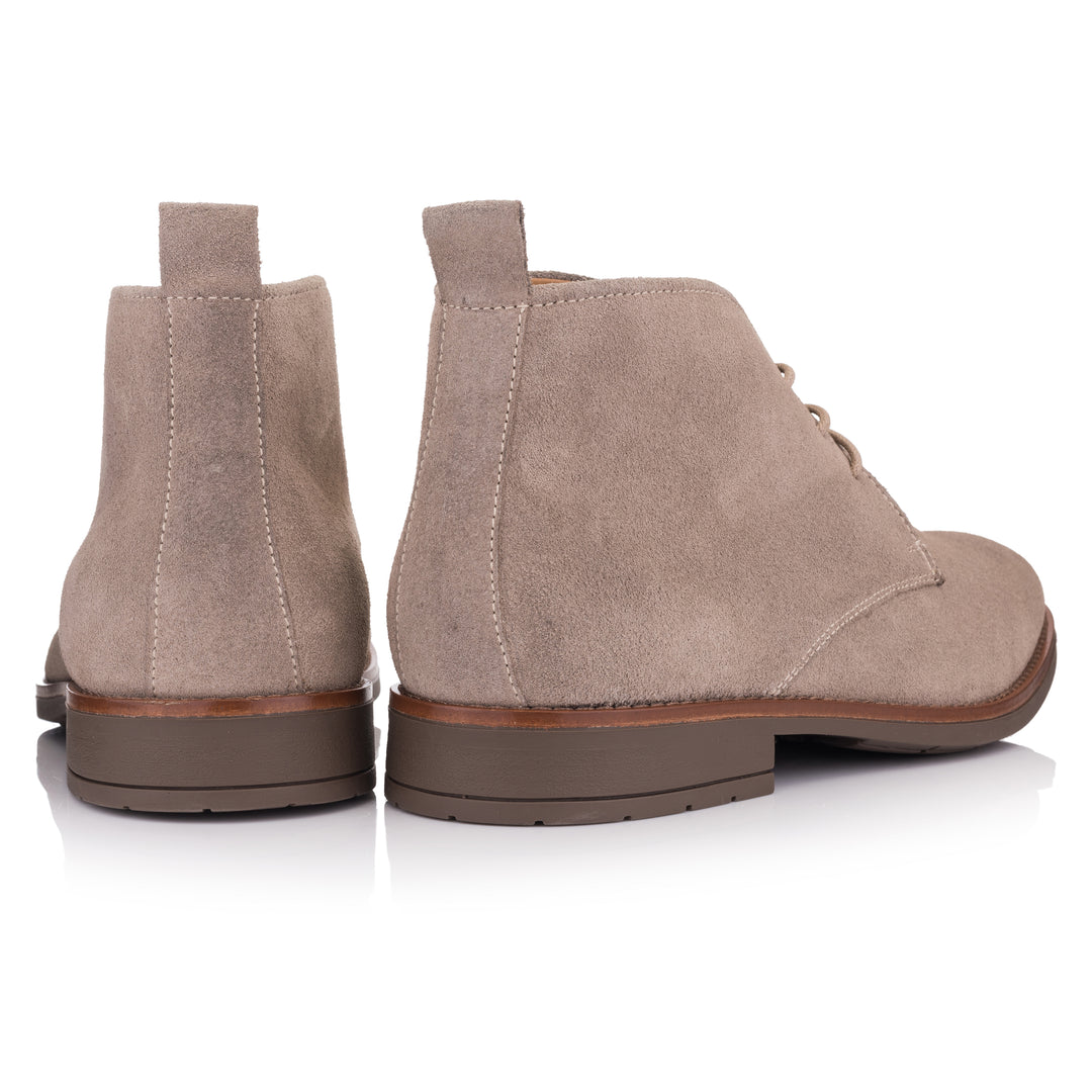 BATAVIA CHUCKA 2 bézs bőr Suede sneaker