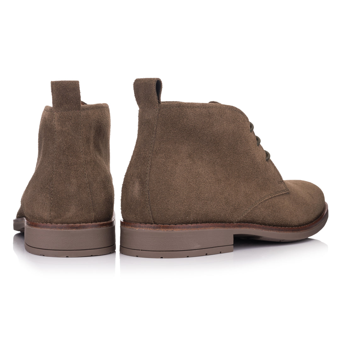 BATAVIA CHUCKA 2 khaki bőr Suede sneaker
