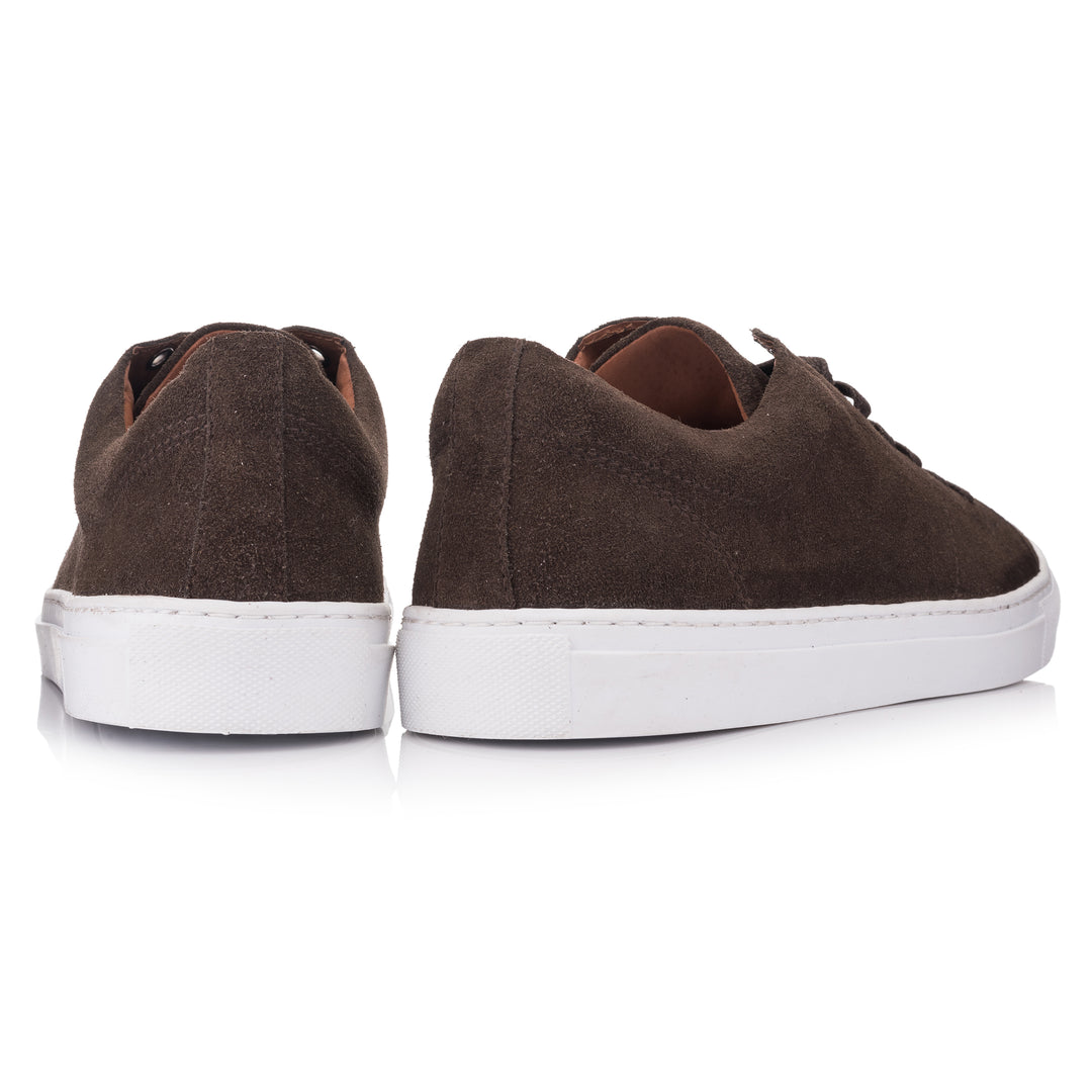 VELO ECO Dk.brown Suede bőr sneaker