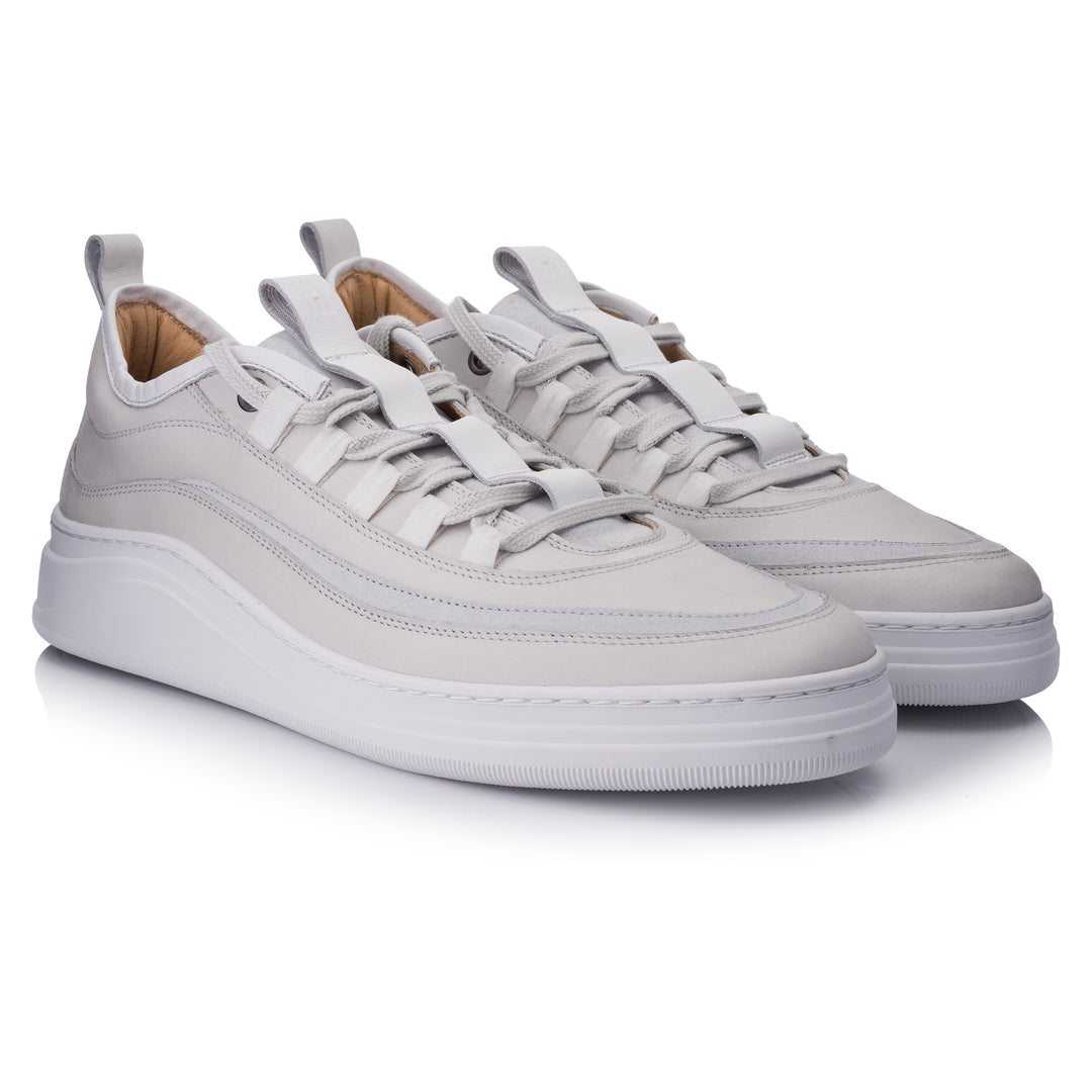 HINSON Sneaker Alb | Beckon L.A. Low White - f