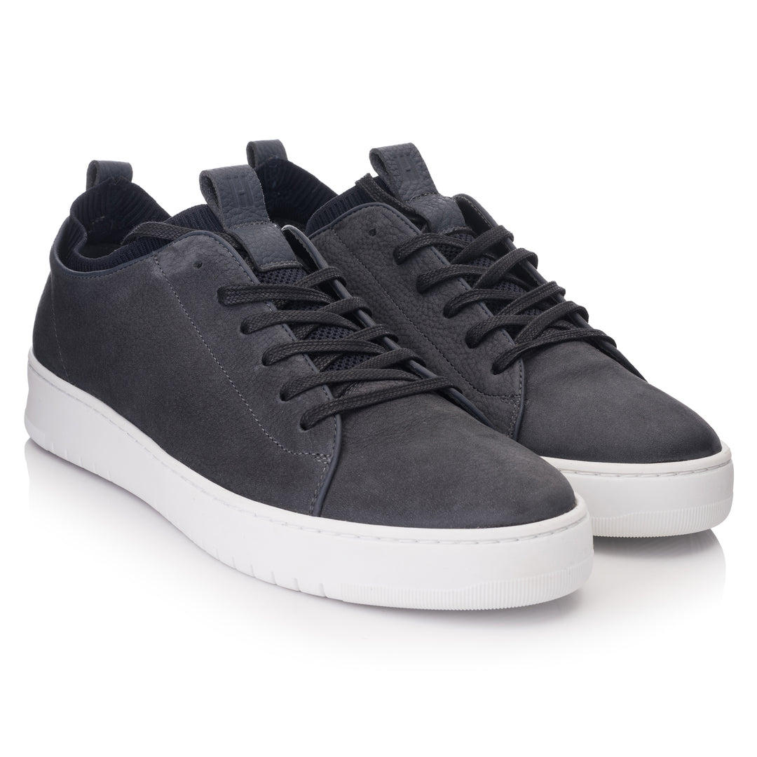 HINSON Sneaker Gri | Bennet Cruse Charcoal Nubuck - f