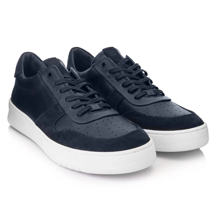 BENNET SONDER LOW Navy LS bőr mart