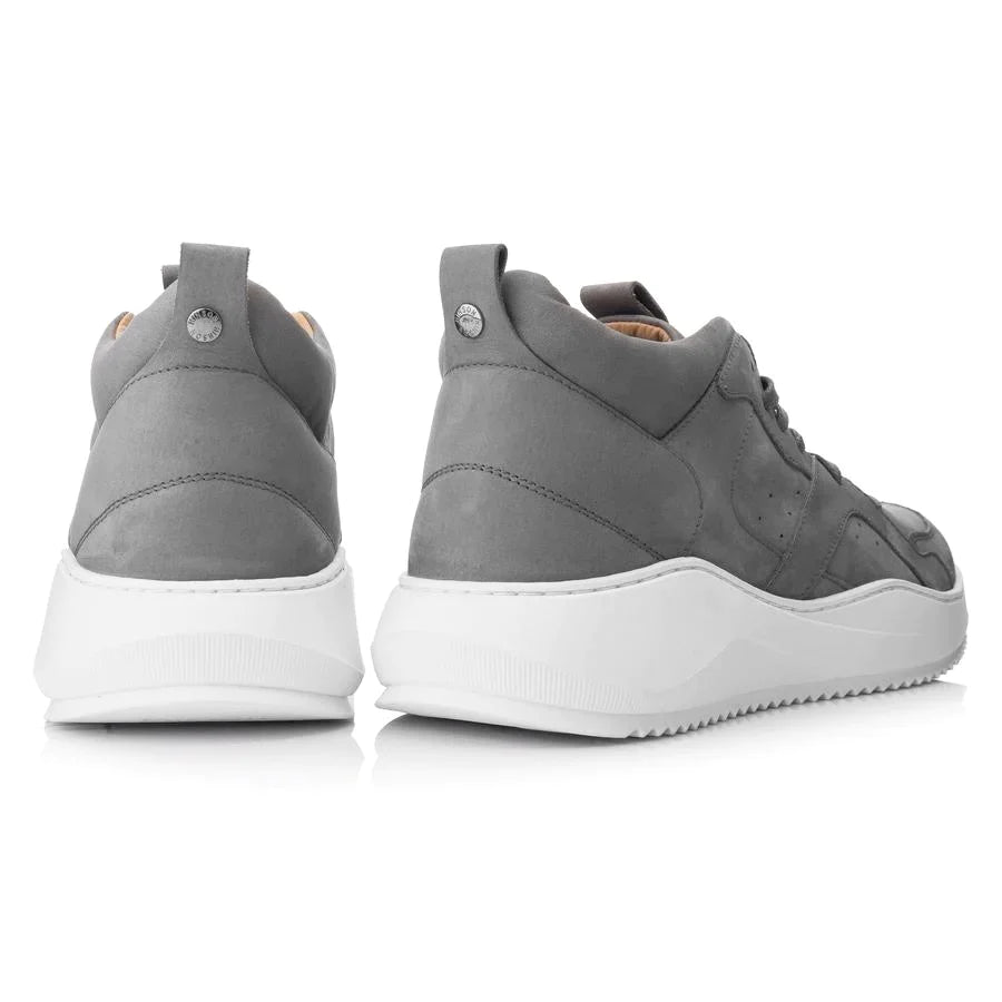 PACE RUNNER szürke - nubuk sneaker