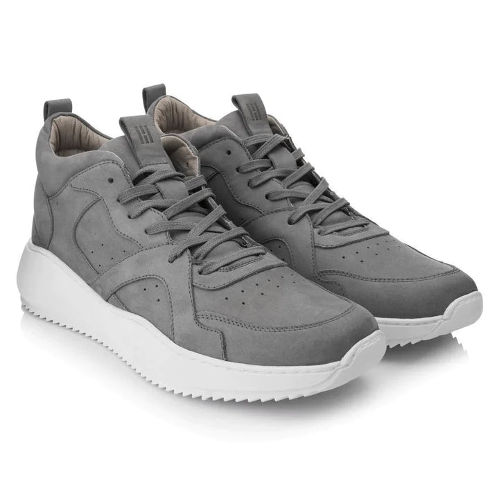 PACE RUNNER szürke - nubuk sneaker