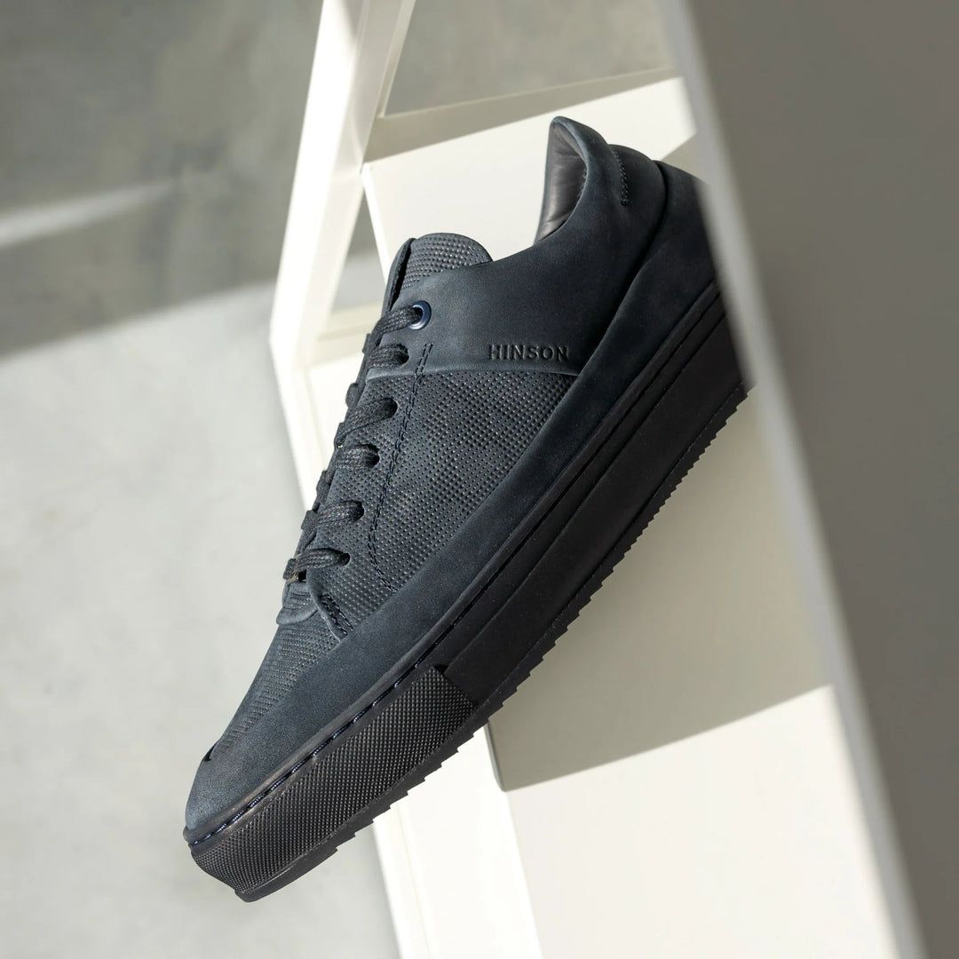 SORREN P3 LOW MS Dk kék Embossed sneaker