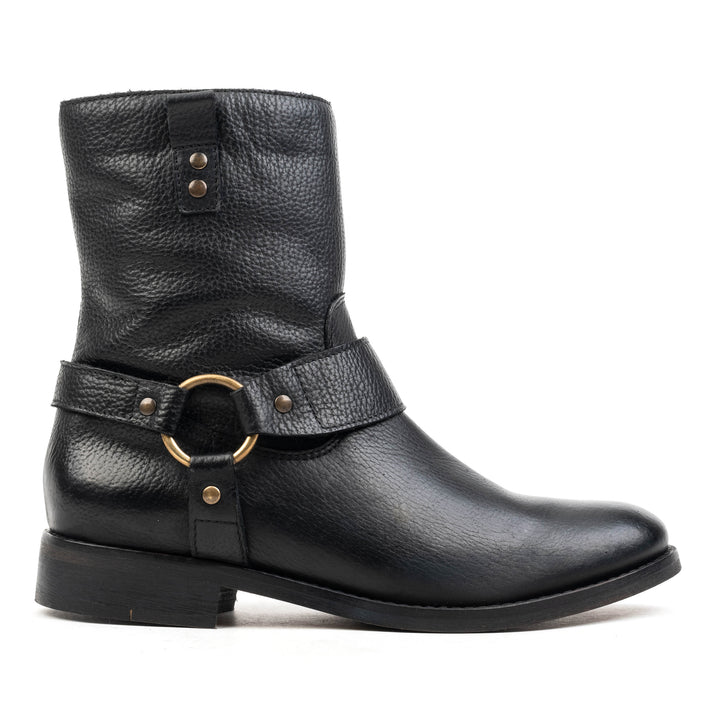 SARTO BOOT Fekete Marhabőr Mart