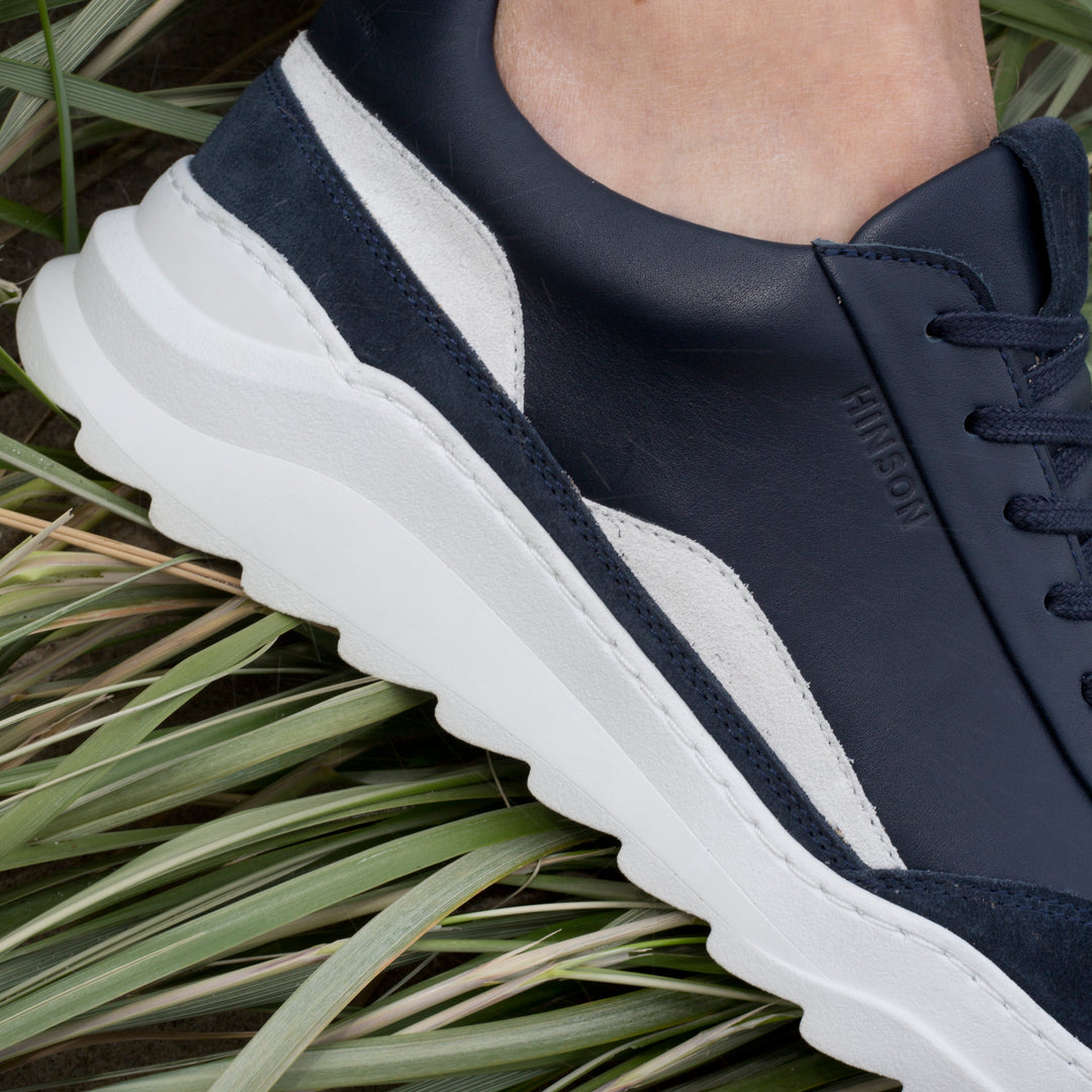 VIITOR TRACK LOW Dk kék/fehér kombinált sneaker
