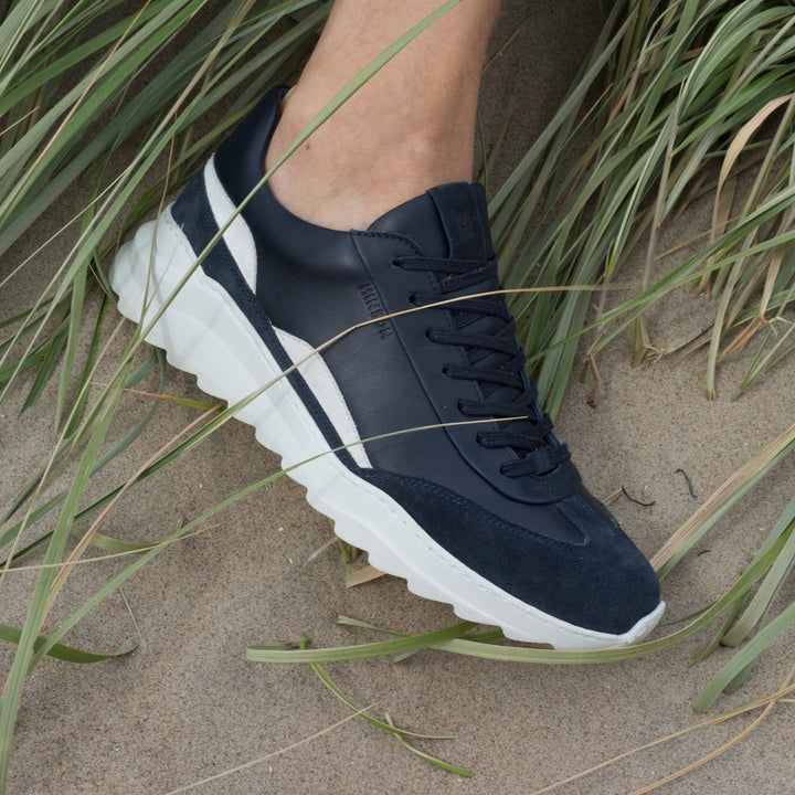 VIITOR TRACK LOW Dk kék/fehér kombinált sneaker
