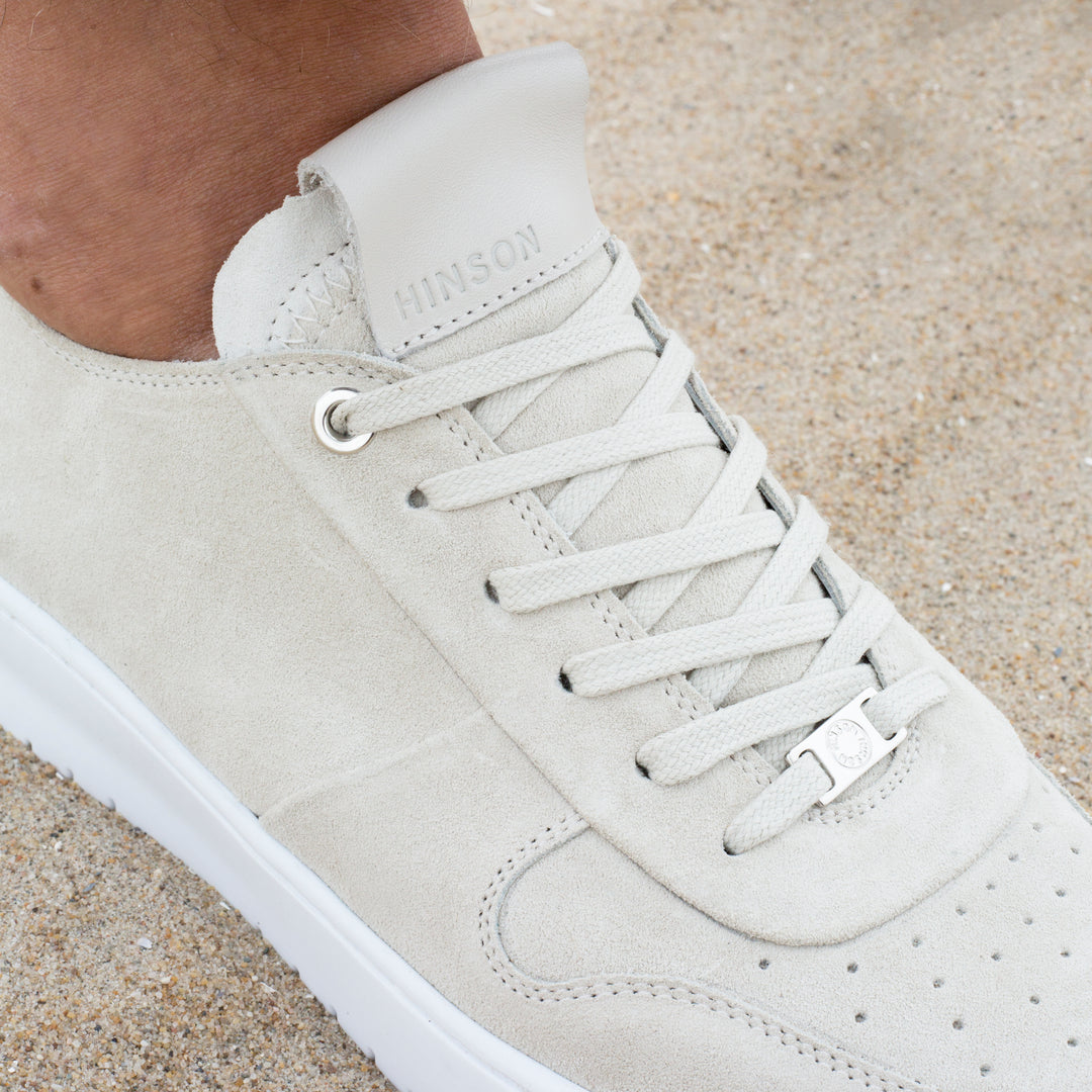 BENNET GETAWAY LOW fehér bőr Suede sneaker