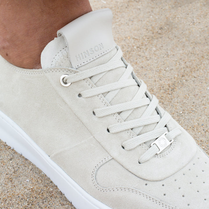 BENNET GETAWAY LOW fehér bőr Suede sneaker