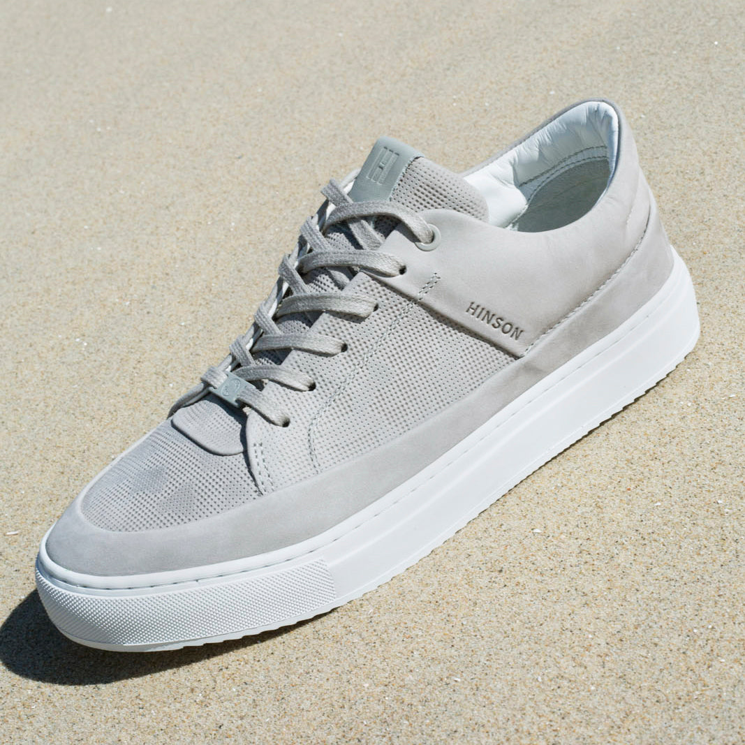 SORREN P3 LOW világosszürke Embossed sneaker