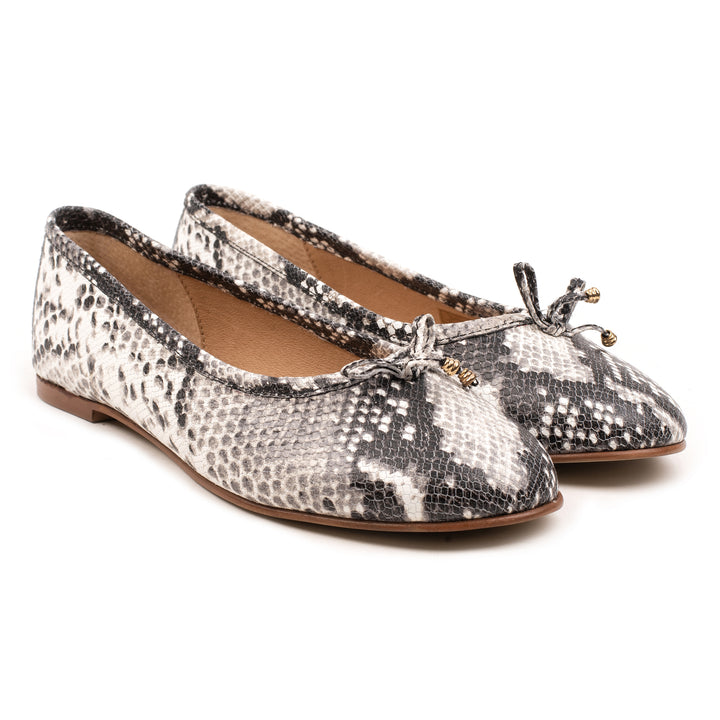 ALICE ESSENTIAL BALLERINA SZÜRKE - KRÉMFEHÉR