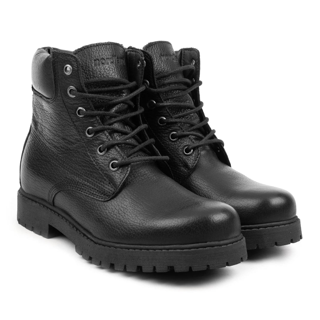 MONTANA LD ANKLE HIKING BOOT fekete mart bőr csizma