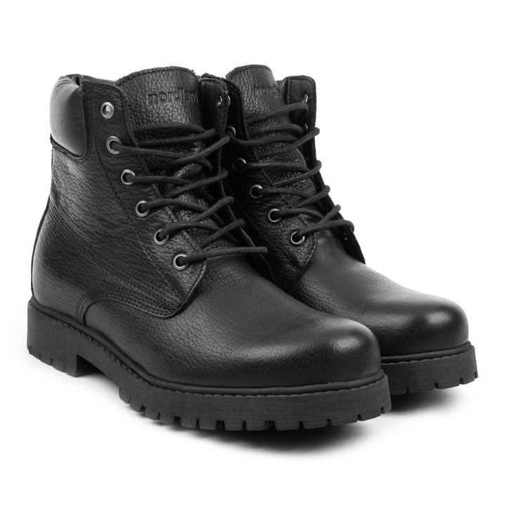 MONTANA LD ANKLE HIKING BOOT fekete mart bőr csizma