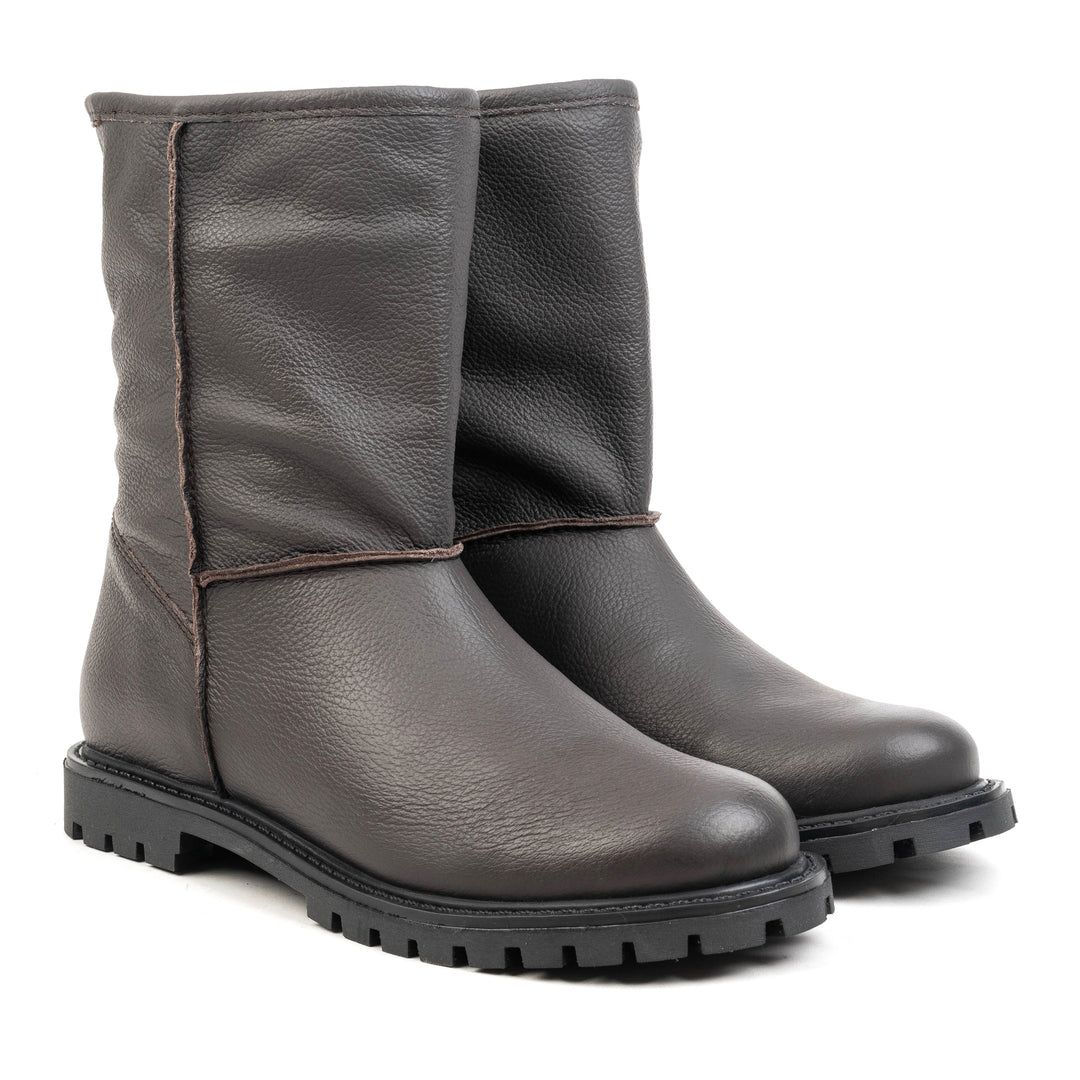 DART NŐI PULL-ON MID Caffe bőr