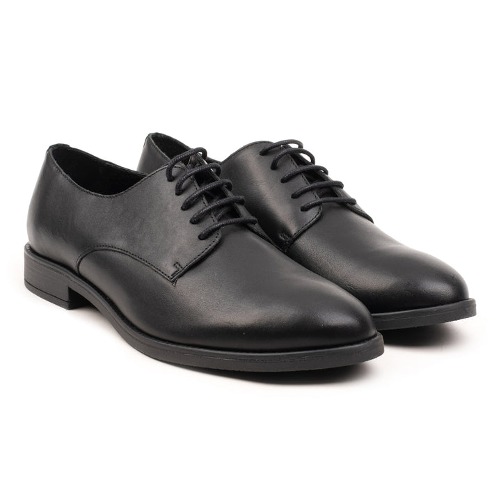 DAISA SHOE fekete sima bőr sneaker