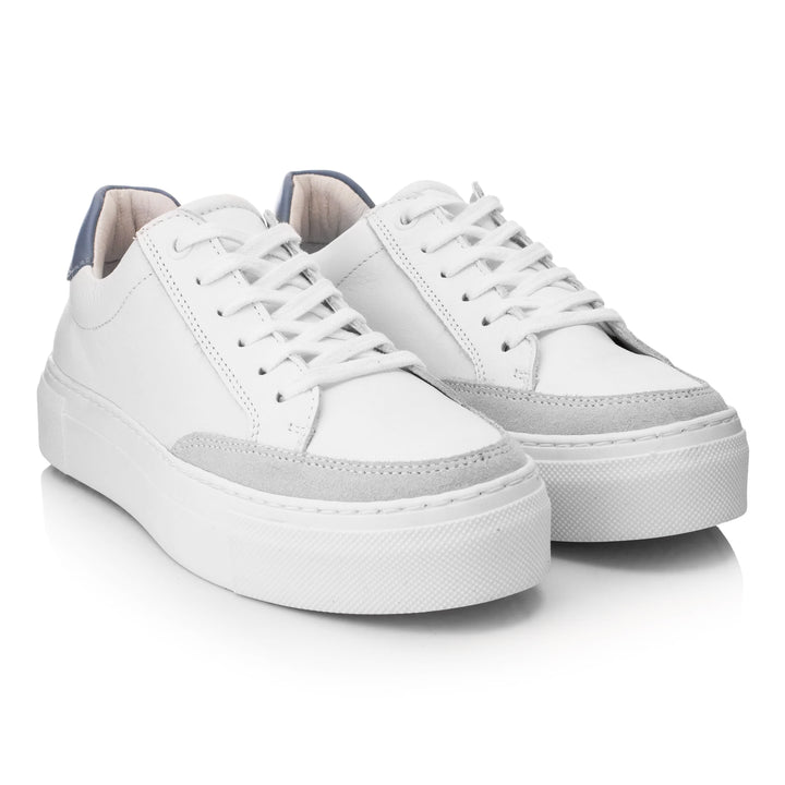 CAYENNE RETRO LOW fehér bőr sneaker