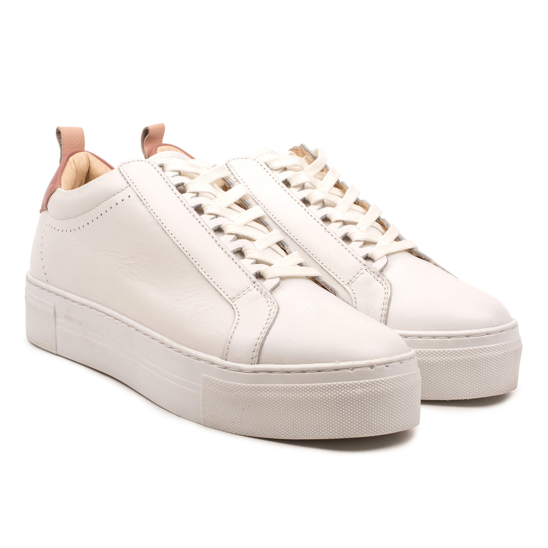 EDEN JOY LOW fehér/Cipria/Confeto bőr sneaker