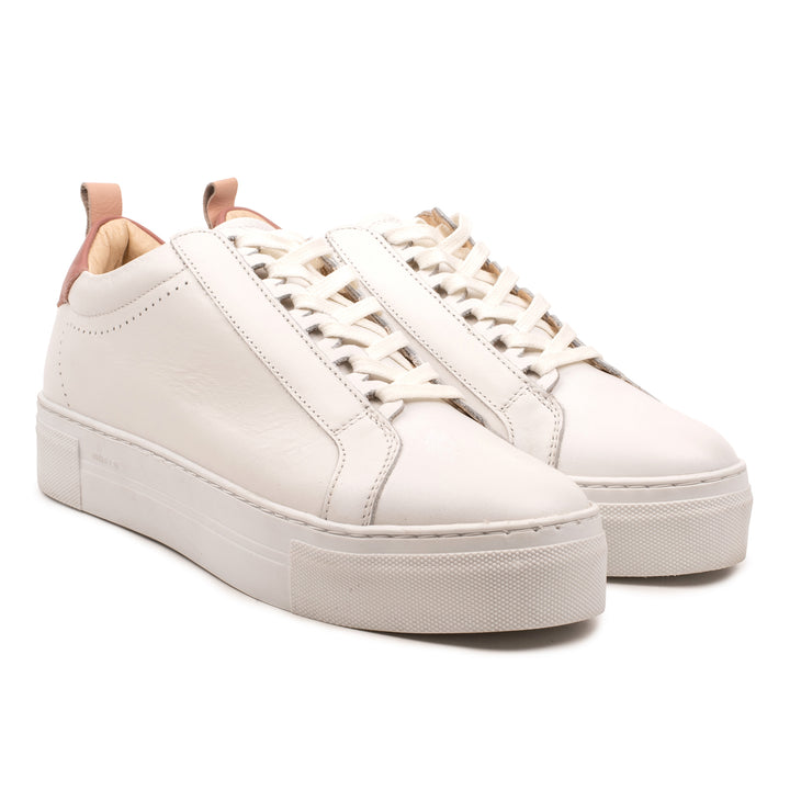 EDEN JOY LOW fehér/Cipria/Confeto bőr sneaker