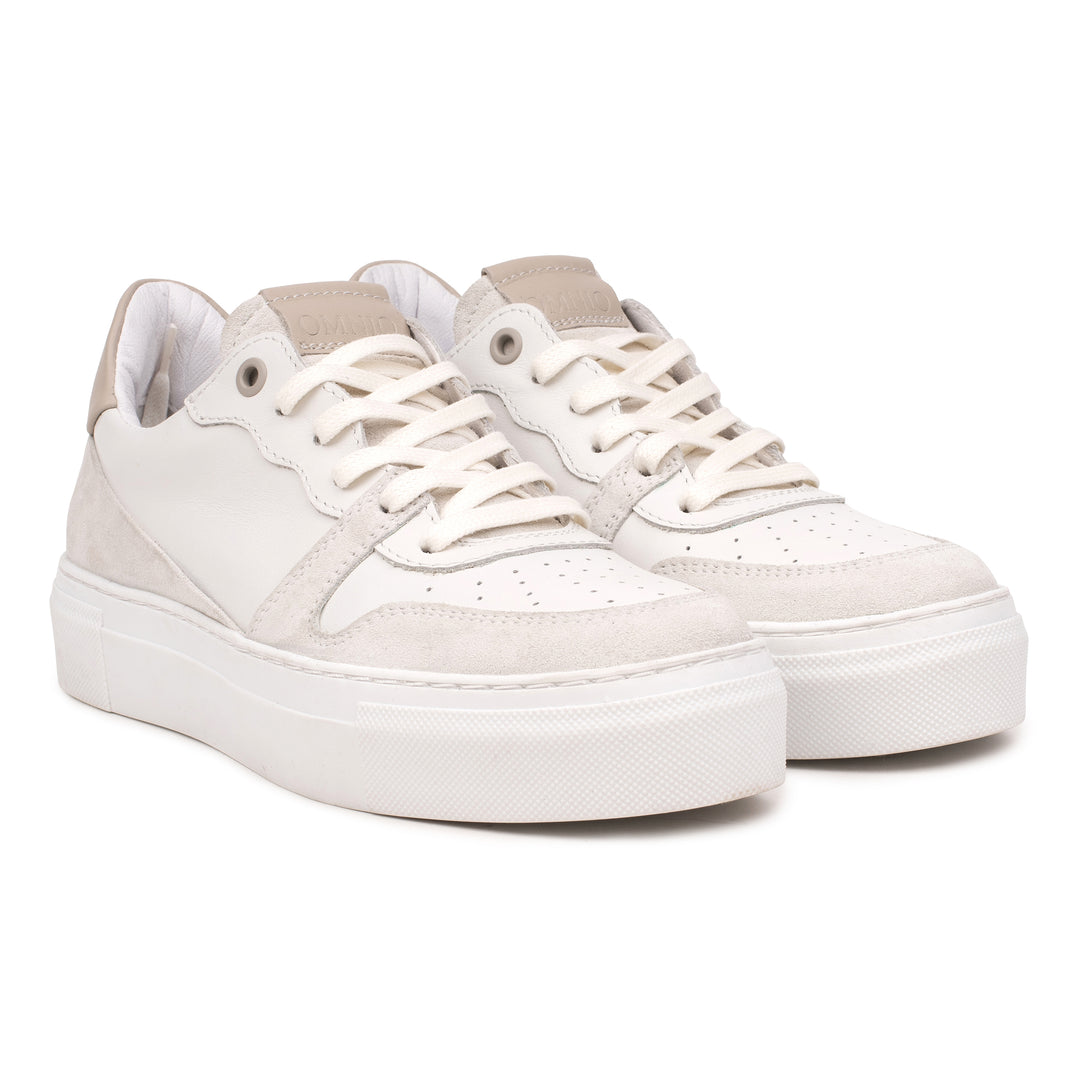 CAYENNE HERITAGE White/Beige bőr sneaker
