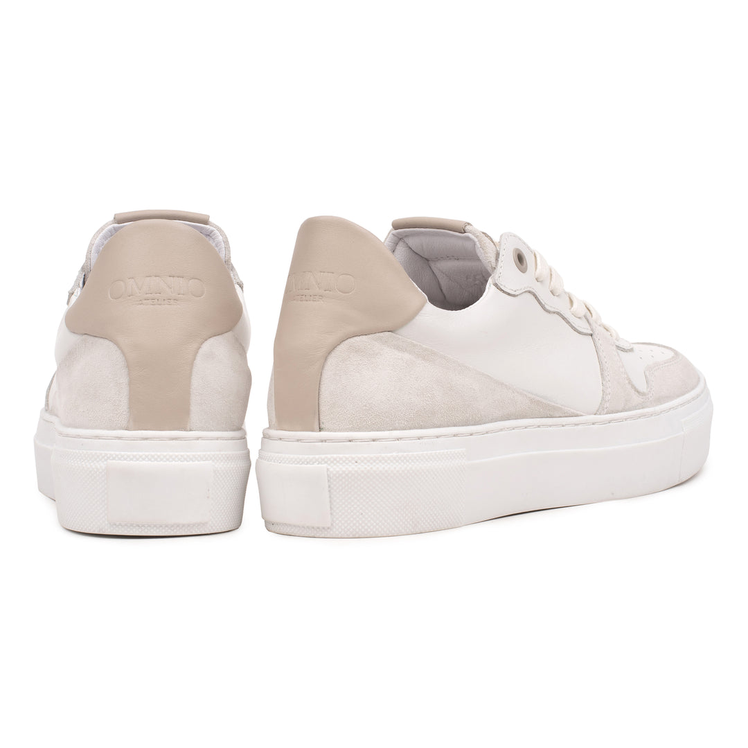 CAYENNE HERITAGE White/Beige bőr sneaker