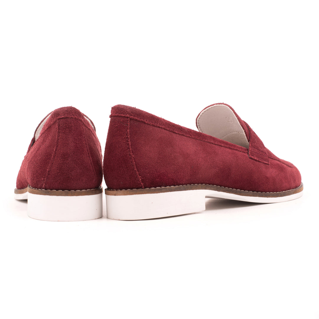 CODE LOAFER Dk Fuxia Suede